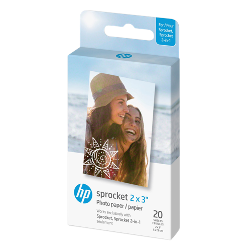 HP Zink papper - 20-Pack 5x7,6 cm