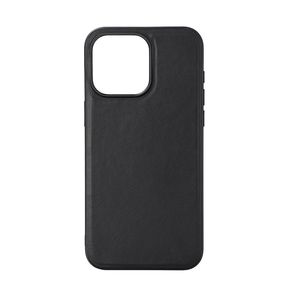 Buffalo iPhone 15 Pro Max Leather MagSeries fodral (svart), bild 3