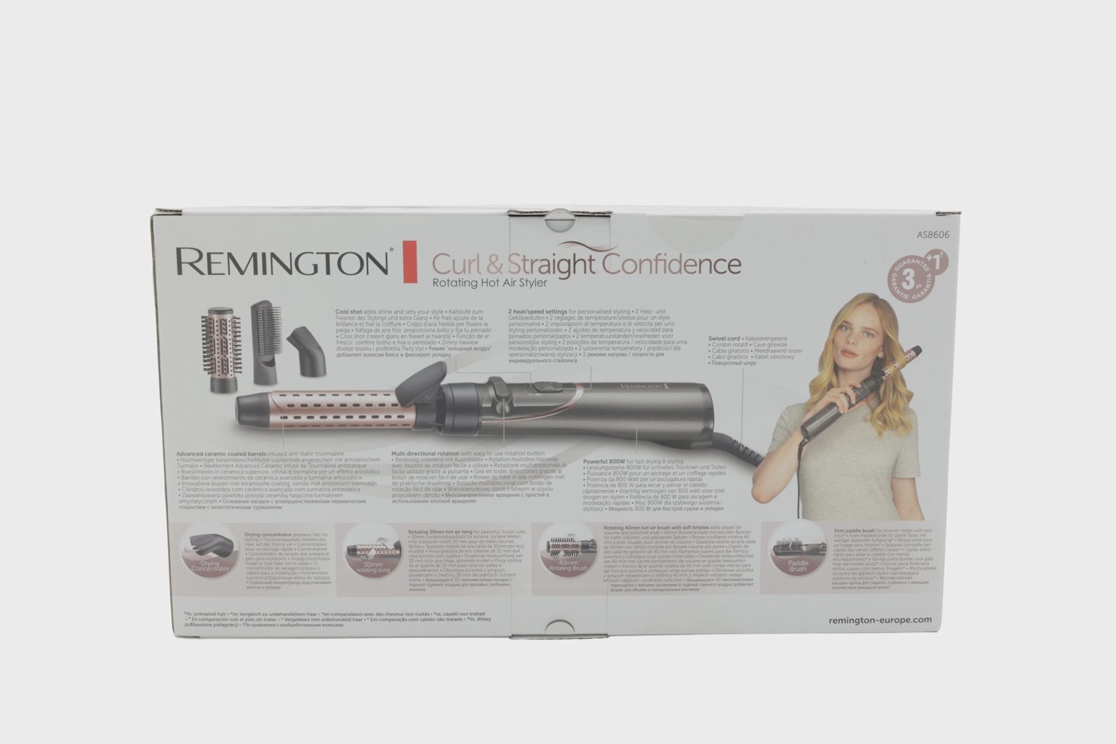 Remington AS8606 Curl&Straight varmluftsborste, bild 2