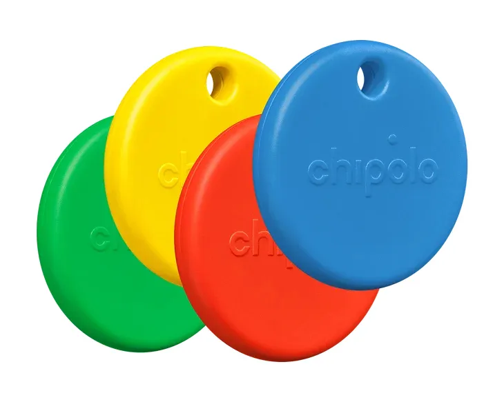 Chipolo POP 4-pack - Item Finder - Röd/Blå/Gul/Grön
