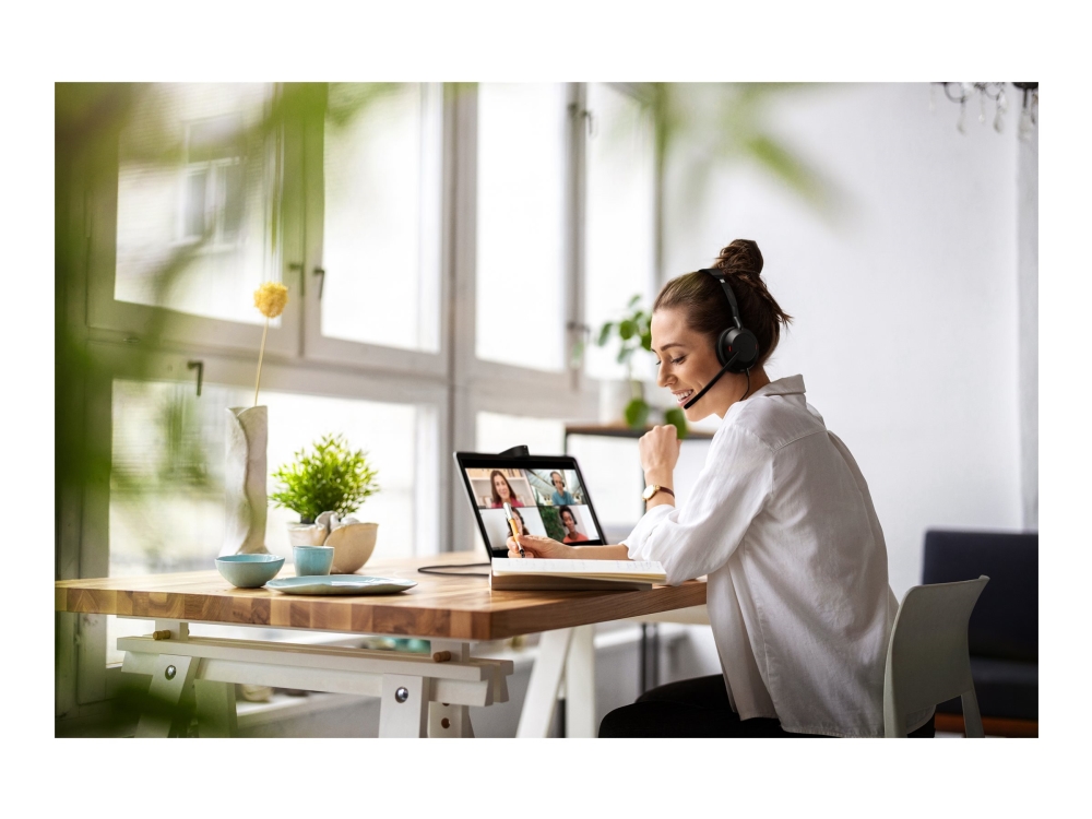 Jabra Evolve2 50 USB-C/USB-A Microsoft Teams Stereo Svart, bild 3