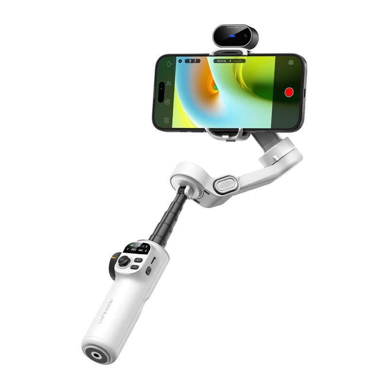 AOCHUAN X2 Gimbal with AI Sensor (White), bild 2