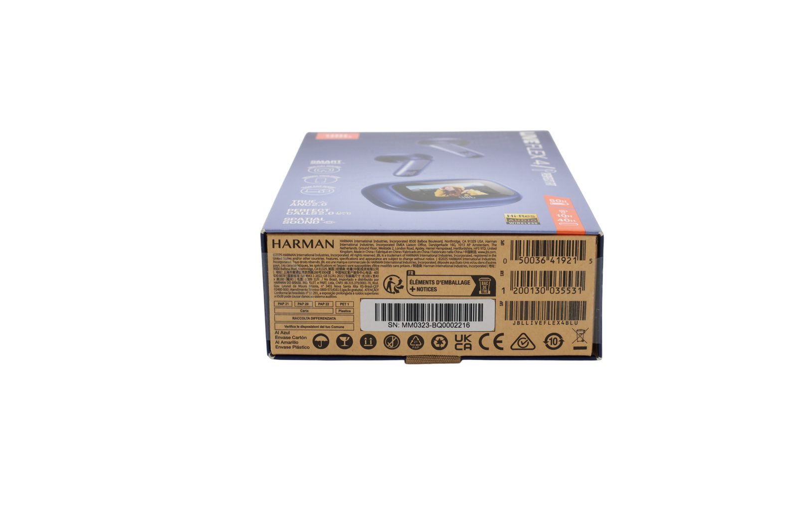 JBL Live Flex 4 True Wireless, blå, bild 3