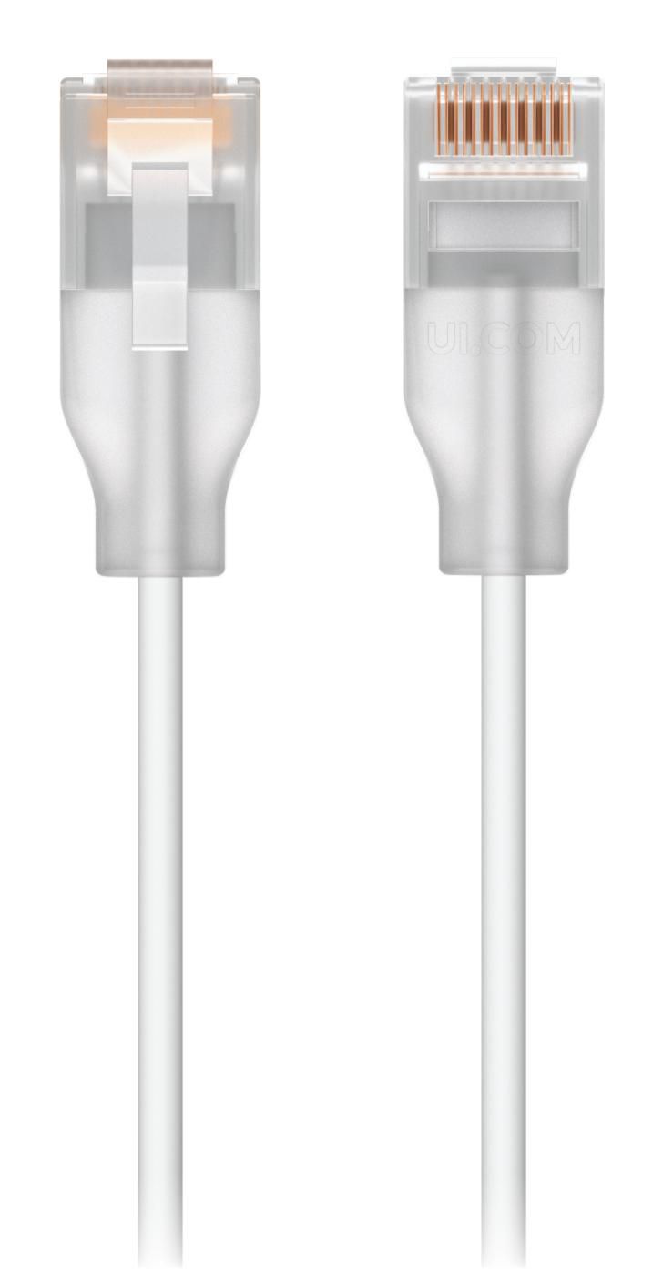 Nätverkskabel, Ubiquiti UniFi Etherlighting Patch Cable, Cat6, 0,15 meter - Transparent, bild 2