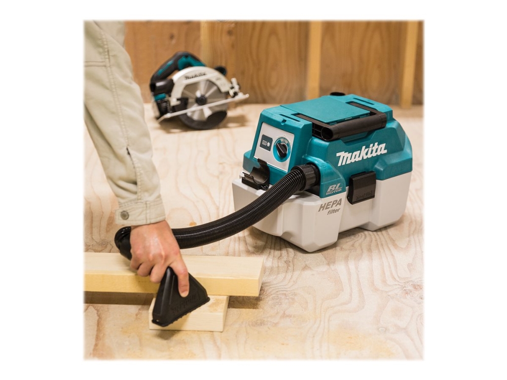 Makita DVC750LZX1 - Dammsugare - med behållare - utan påse