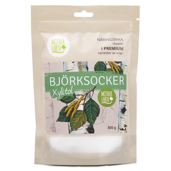 Mother Earth Björksocker, 300 g