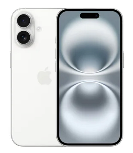 Apple iPhone 16 128 GB, vit, bild 3