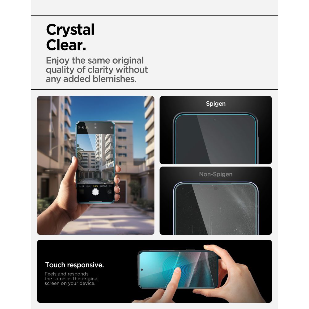 Spigen Glas.tR EZ Fit härdat glas för Samsung Galaxy A36 / A37 5G, bild 3