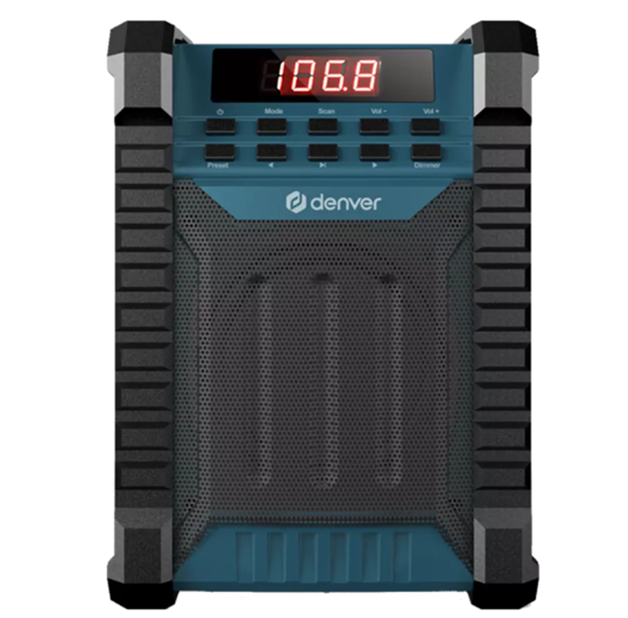 Denver WRB-60 byggradio med Bluetooth / arbetsradio / byggplatsradio FM, bild 5