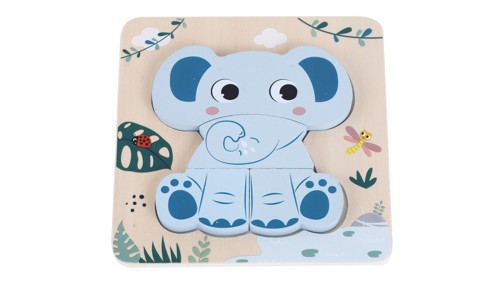 Kinder and Kids - Pussel, Elefant, bild 3