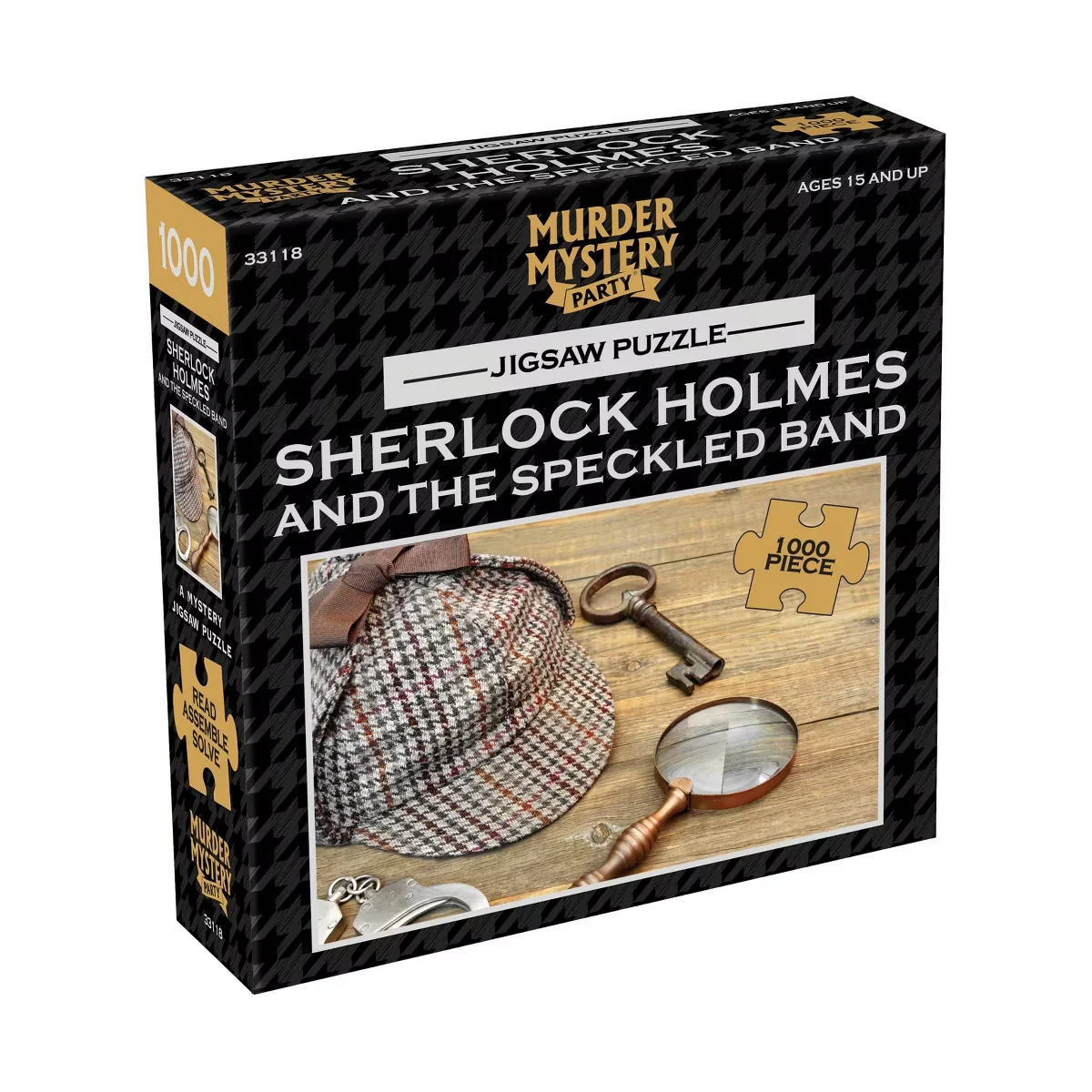 Sherlock Holmes And The Speckled Band Mystery Jigsaw Puzzle 1000