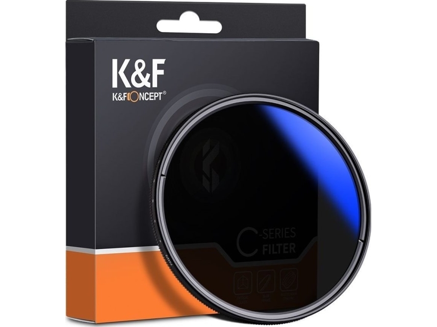 KF-filter 72 mm X Fader grå, justerbart ND2-ND400 / Kf01.1404