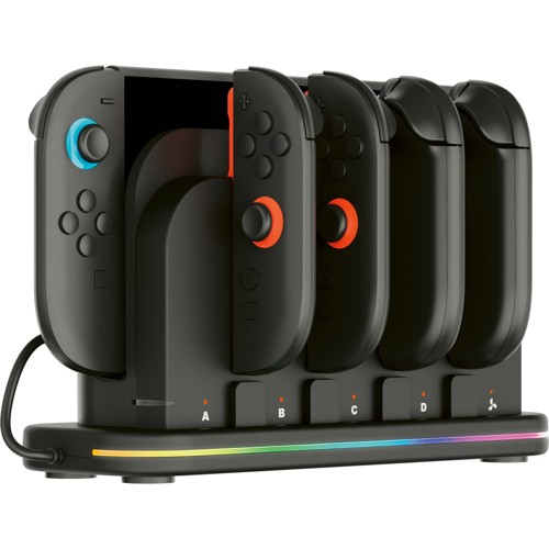 Nacon Switch 2 och laddningsstation för handkontroller