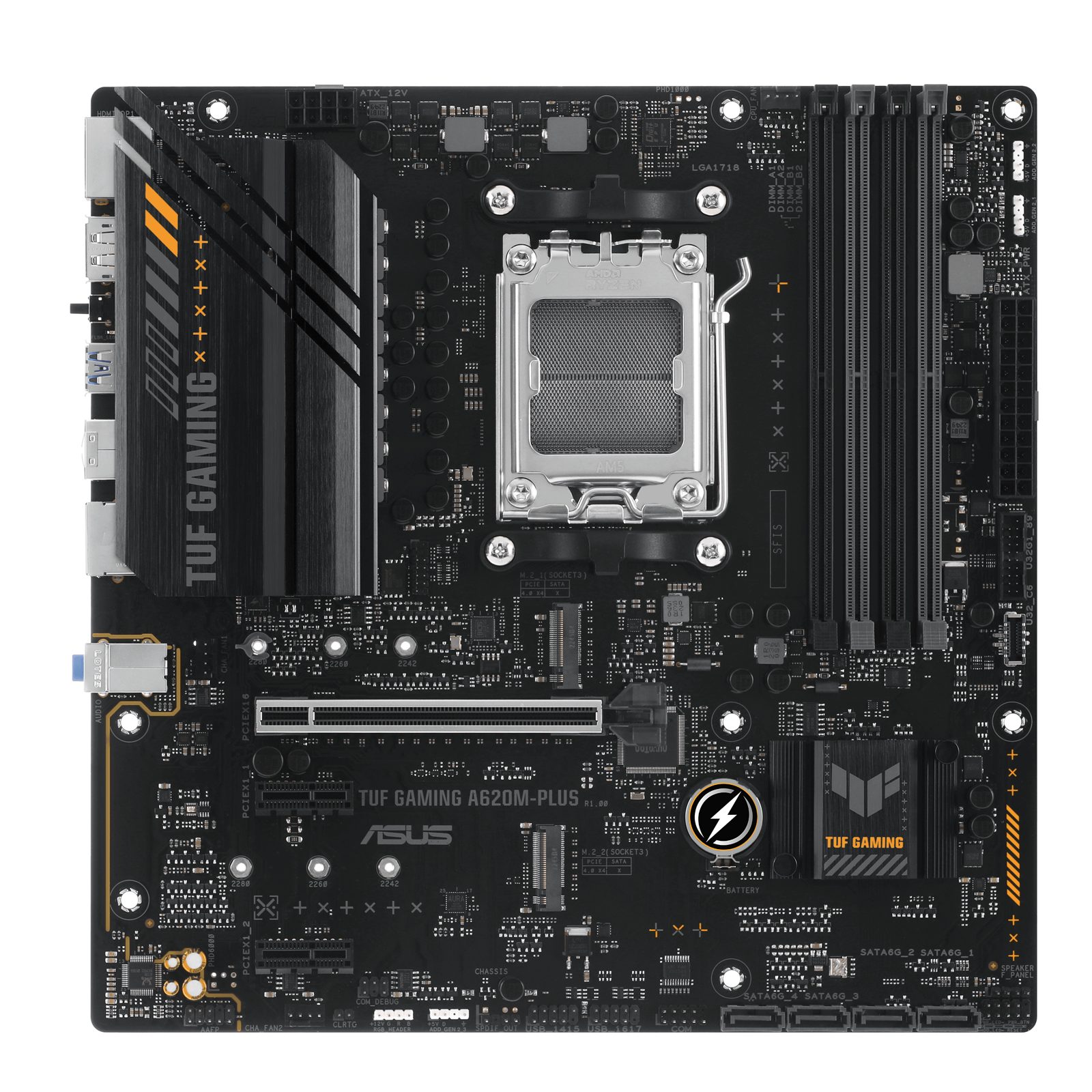 ASUS TUF Gaming A620M-Plus, bild 4