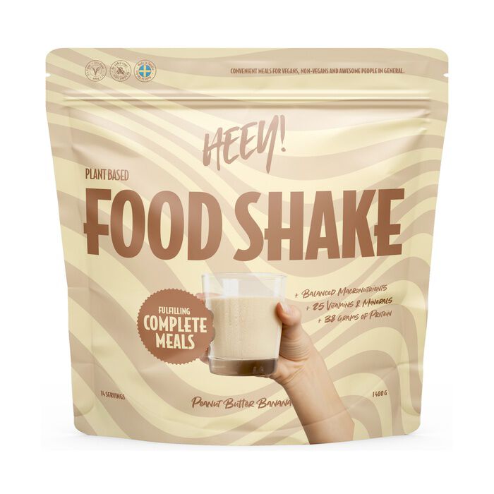 Heey! Vegan Food Shake Peanut Butter Banan 1400 g, bild 2