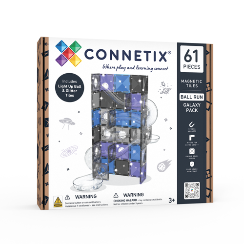 Connetix - Ball Run Galaxy Pack 61 pc (CT-BA G0061-GL)