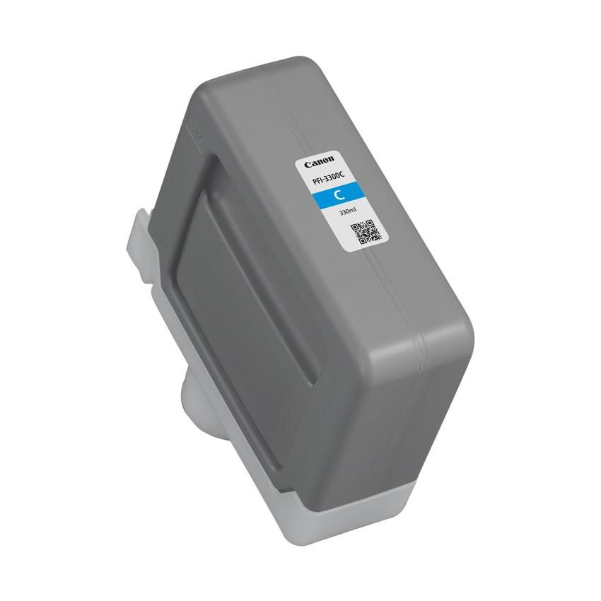 Canon PFI-3300C / Cyan, 330 ml, bild 3
