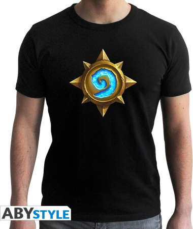 Hearthstone Rosace T-Shirt Black (X-Large)