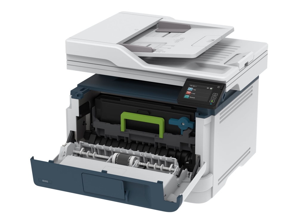 Xerox B305V_DNI - Multifunktionsskrivare - svartvit - laser - Legal (216 x 356 mm) (original) - A4/Legal (media) - upp till 38 sidor/minut (kopiering) - upp till 38 sidor/minut (utskrift) - 350 ark - USB 2.0, LAN, Wi-Fi(n) - Green World Alliance returprogram