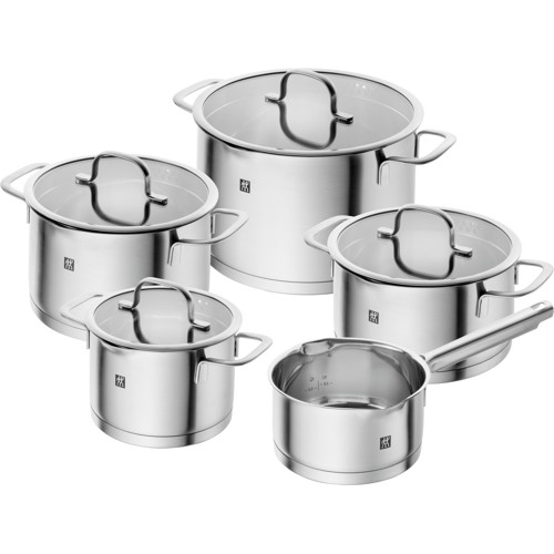 Zwilling - TrueFlow Pot Set - Stainless Steel - 5-piece set