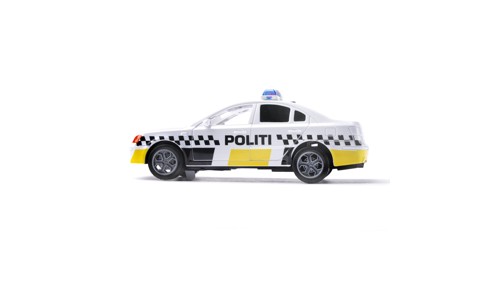 Polisbilsmodell 13,5 cm med ljus och ljud, bild 3