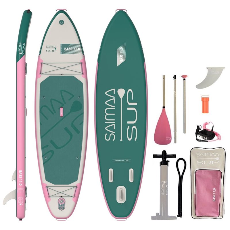 Saimaa Sup SUP-bräda Bass Pink 11.0 - OneSize