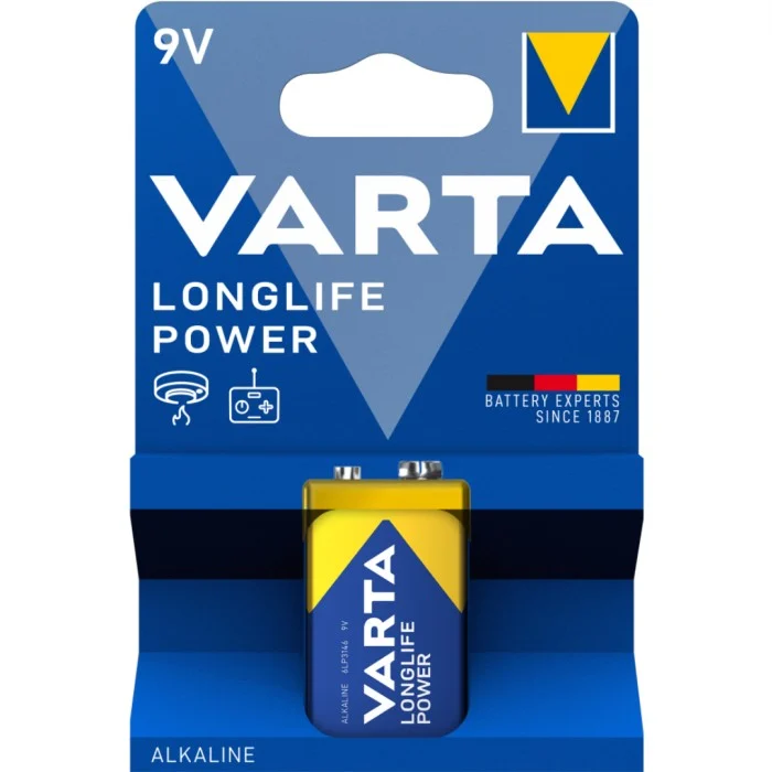 VARTA Longlife Power 9V batteri