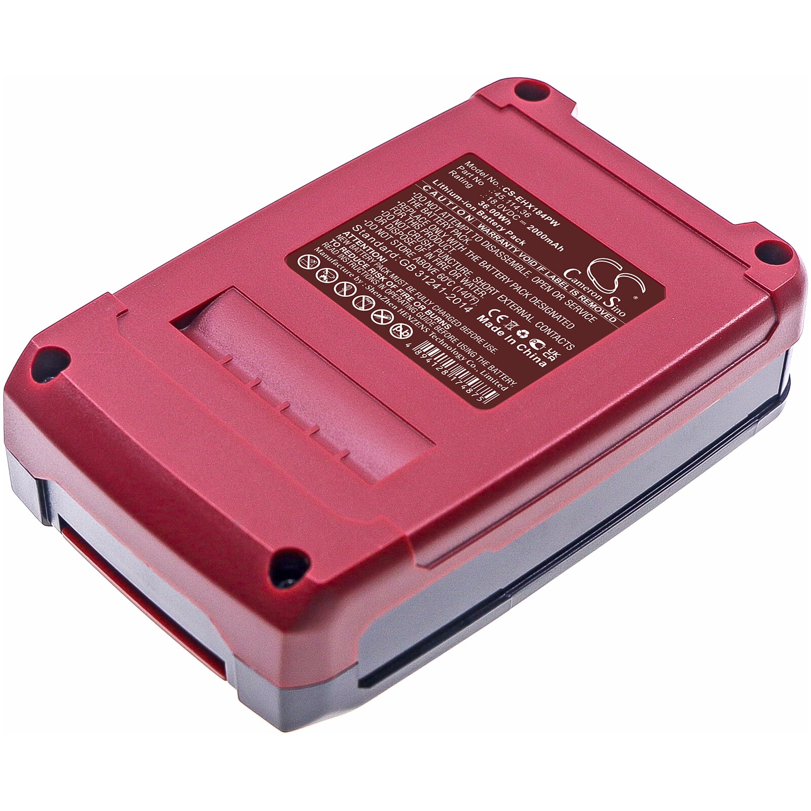 Batteri till Elverktyg för Kraftixx KX-RS 18 Li Solo, KX-AHS 1858 Li Solo m.fl., bild 3