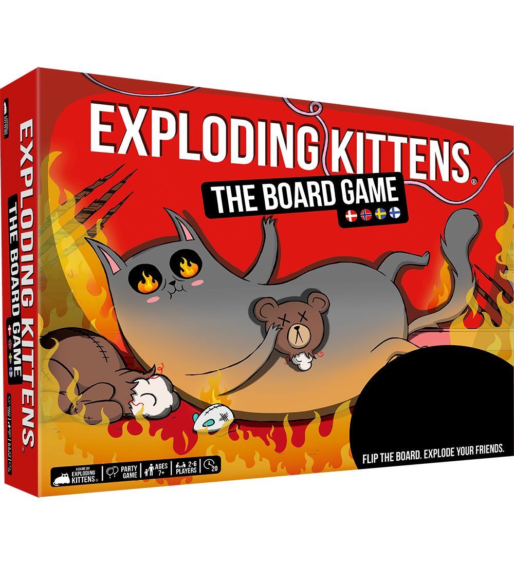 Exploding Kittens The Board Game Nordic