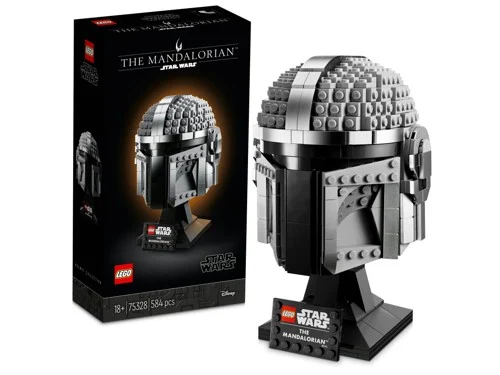 LEGO Star Wars The Mandalorian Helmet 75328, bild 2
