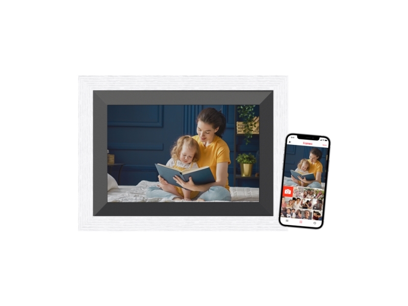 Braun Phototechnik DigiFrame 10B digital fotoram 10,1 WiFi, vit