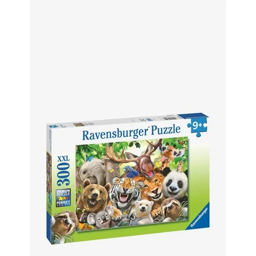 Ravensburger Pussel: Exotic Animals Selfie XXL - 300 Bitar