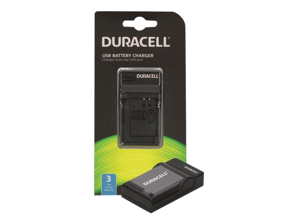 Duracell - USB-batteriladdare - 1 x batterier laddas - för Canon NB-11L Duracell DRC11L