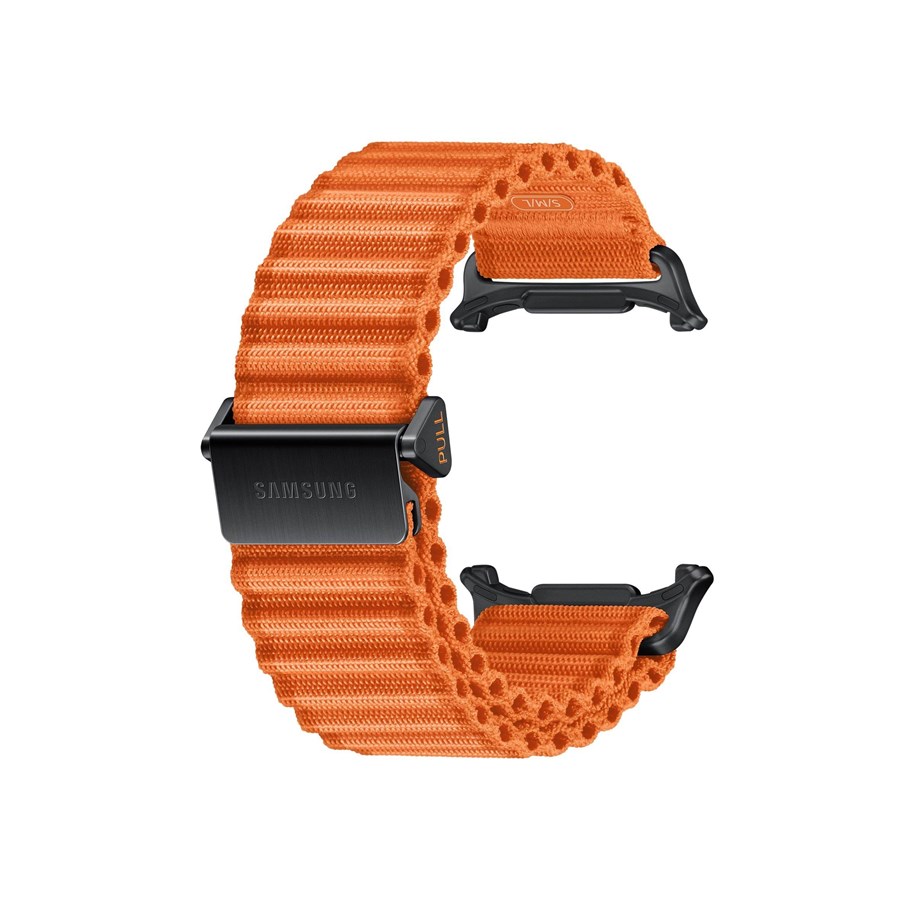 Samsung Galaxy Watch Ultra Trail-armband, orange, bild 3