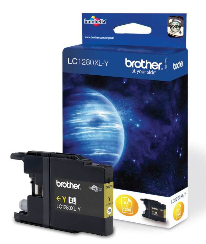 Brother LC1280XLY (gul), bild 4