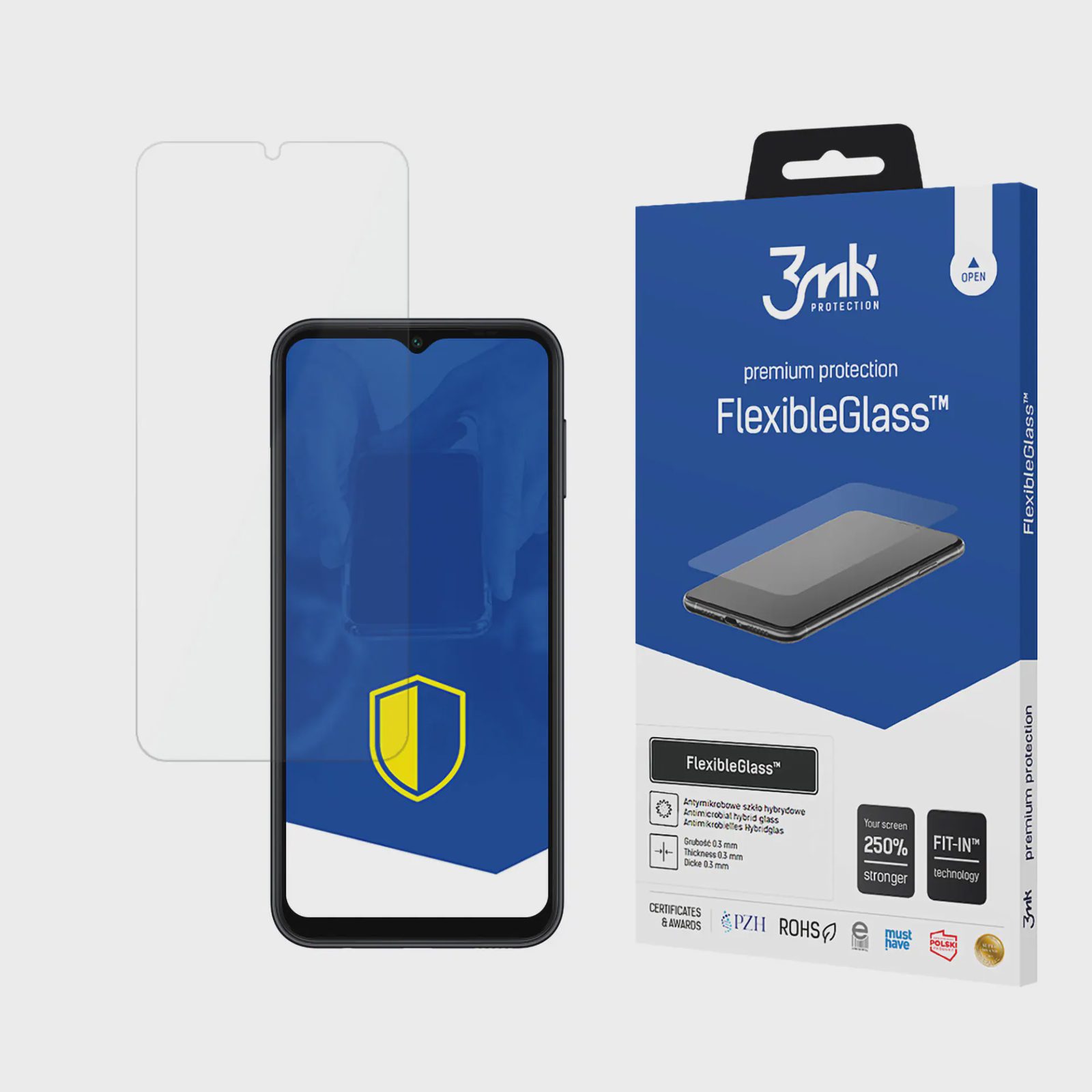 3mk FlexibleGlass™ hybridglas till Samsung Galaxy A14 4G / 5G