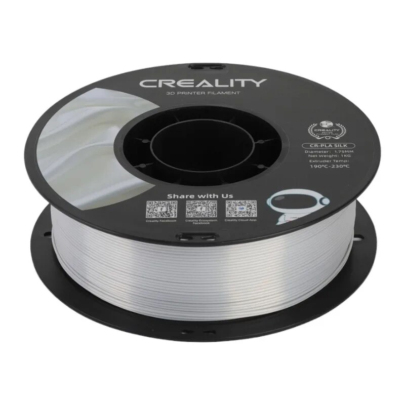 CR-Silk PLA Filament Creallity (Silver), bild 5