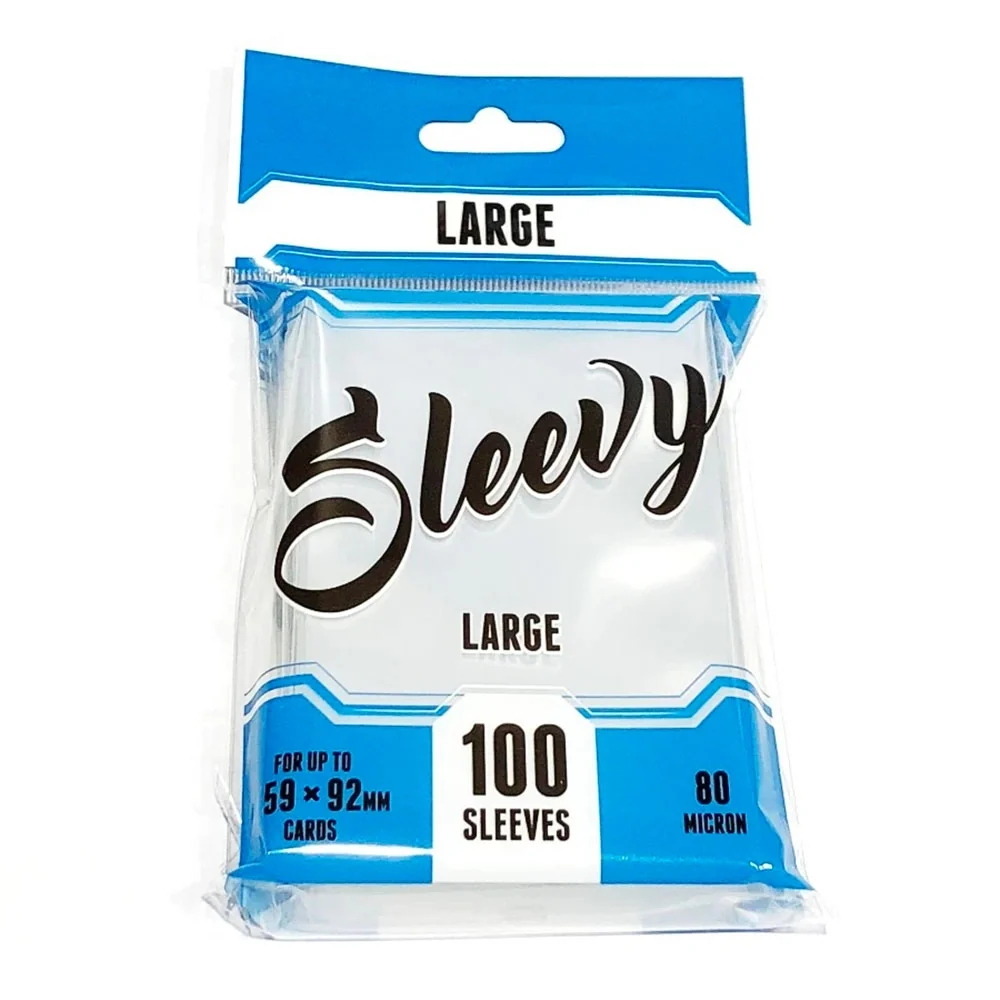 Sleevy Large Clear (100 sleeves for 59x92 mm cards)