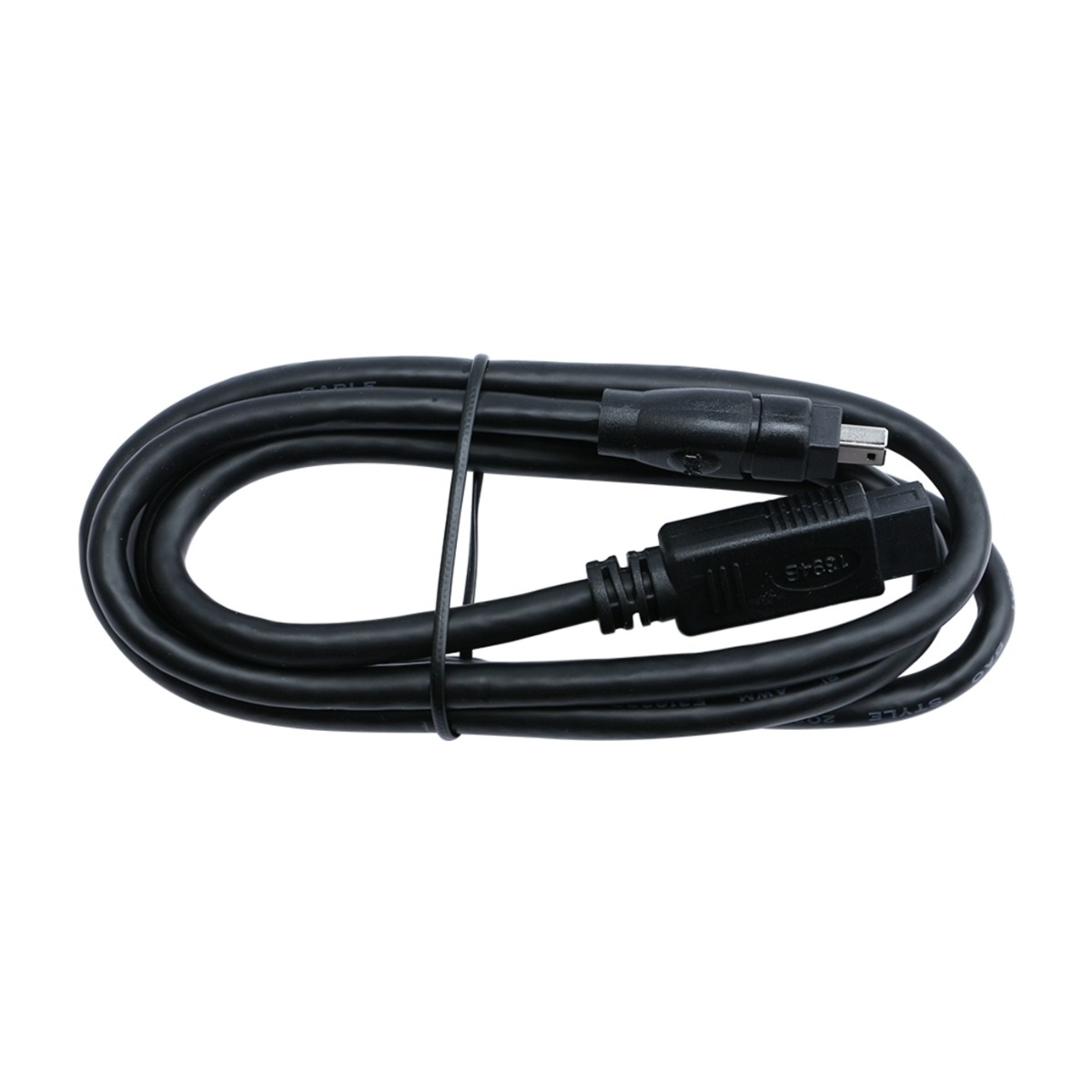 Eletra IEEE 1394A 4P hane - 1394B 9P hane 1M kabel, svart