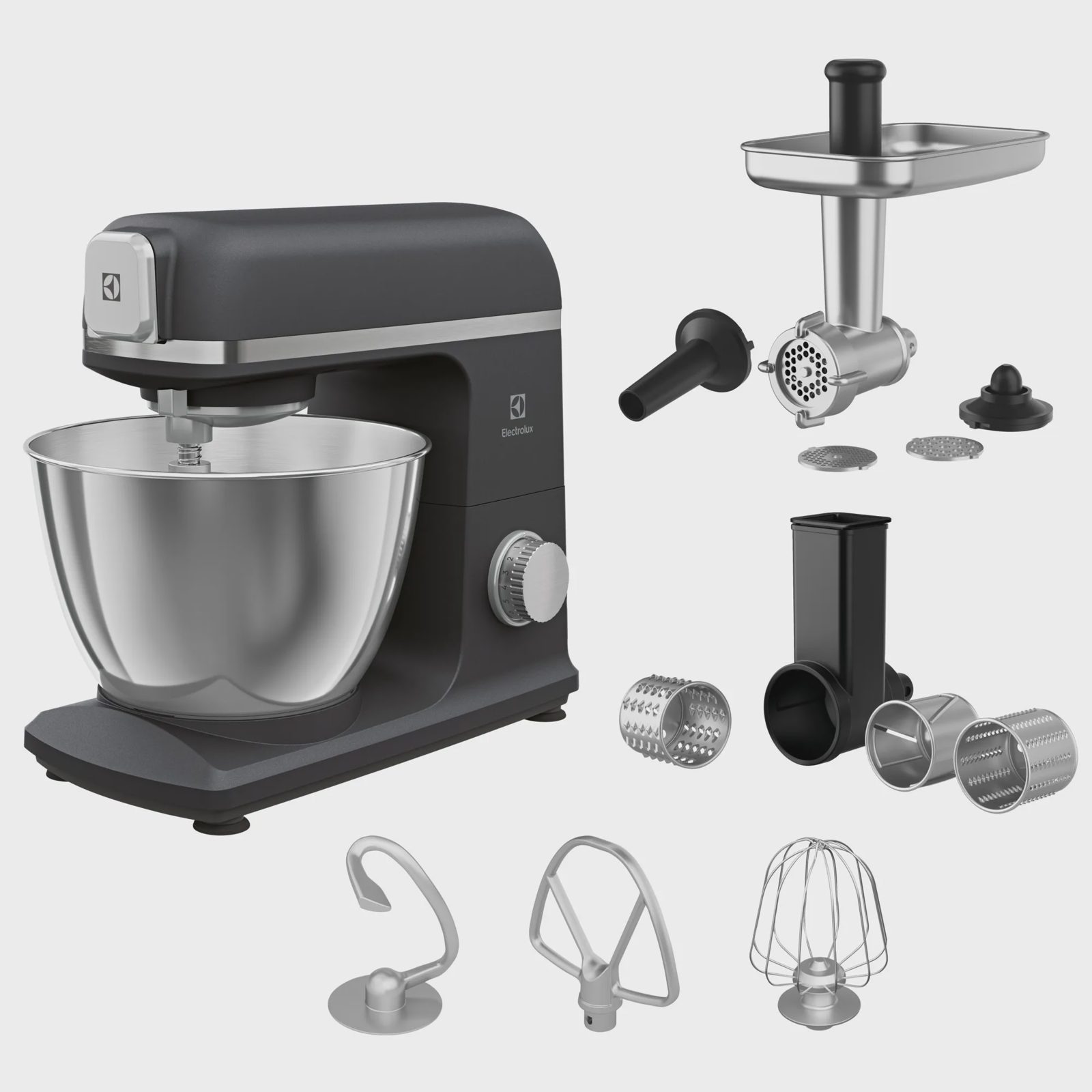Electrolux E5KM1-6GBP, 5 l, Svart, Grå, 1200 W