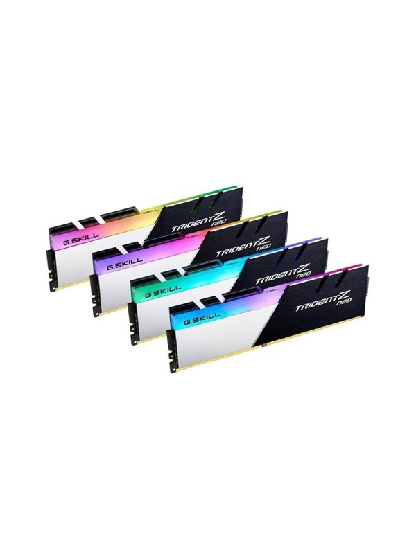 G.Skill Trident Z Neo DDR4-3000 - 32GB - CL16 - Quad Channel (4 pcs) - AMD Optimized - Svart med RGB