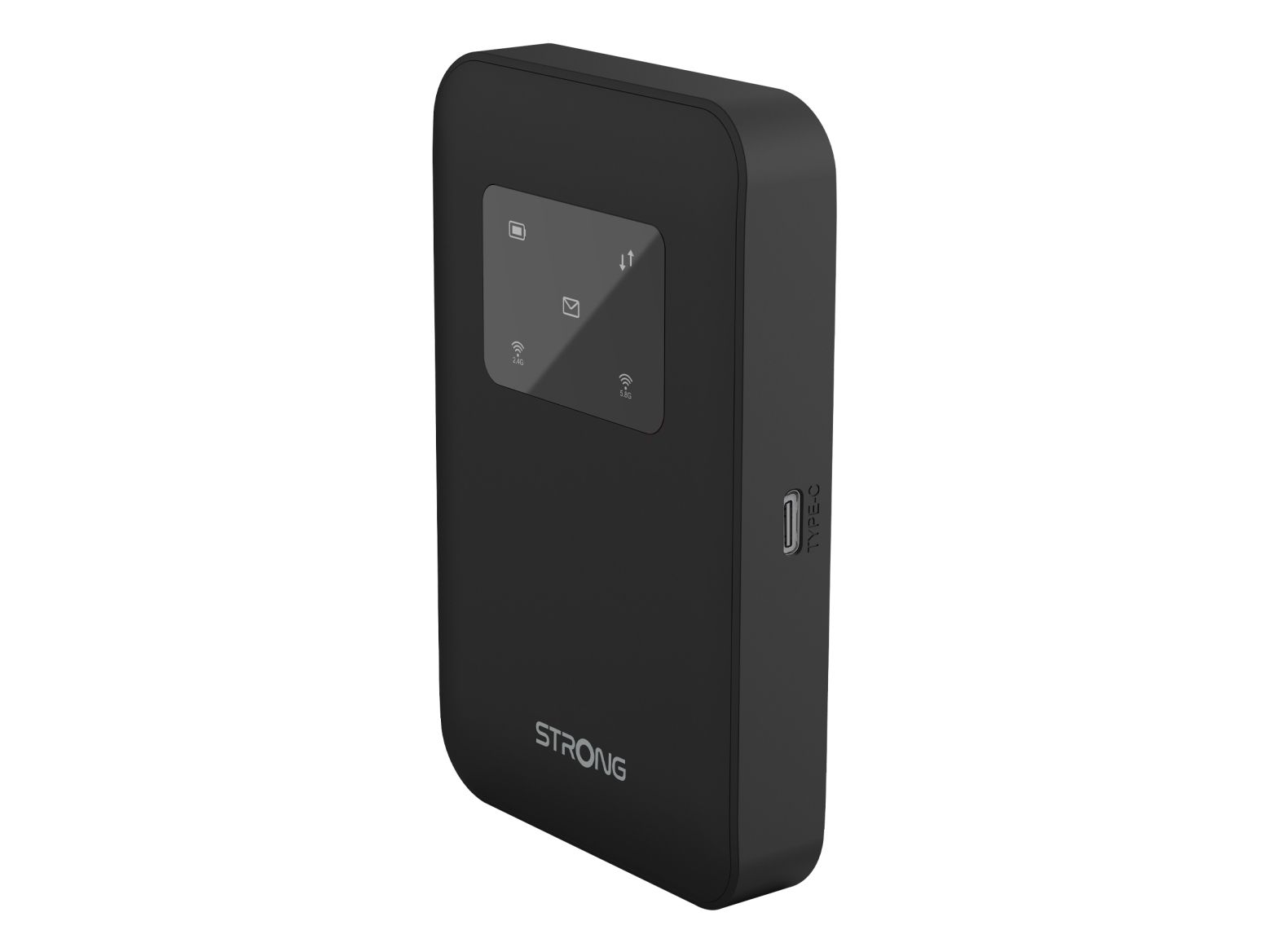 Strong 4G+ LTE MiFi Hotspot Router Wi-Fi 900, Mobilnät, router, Svart, Wi-Fi 5 (802.11ac), 300,867 Mbit/s, 4G, LTE