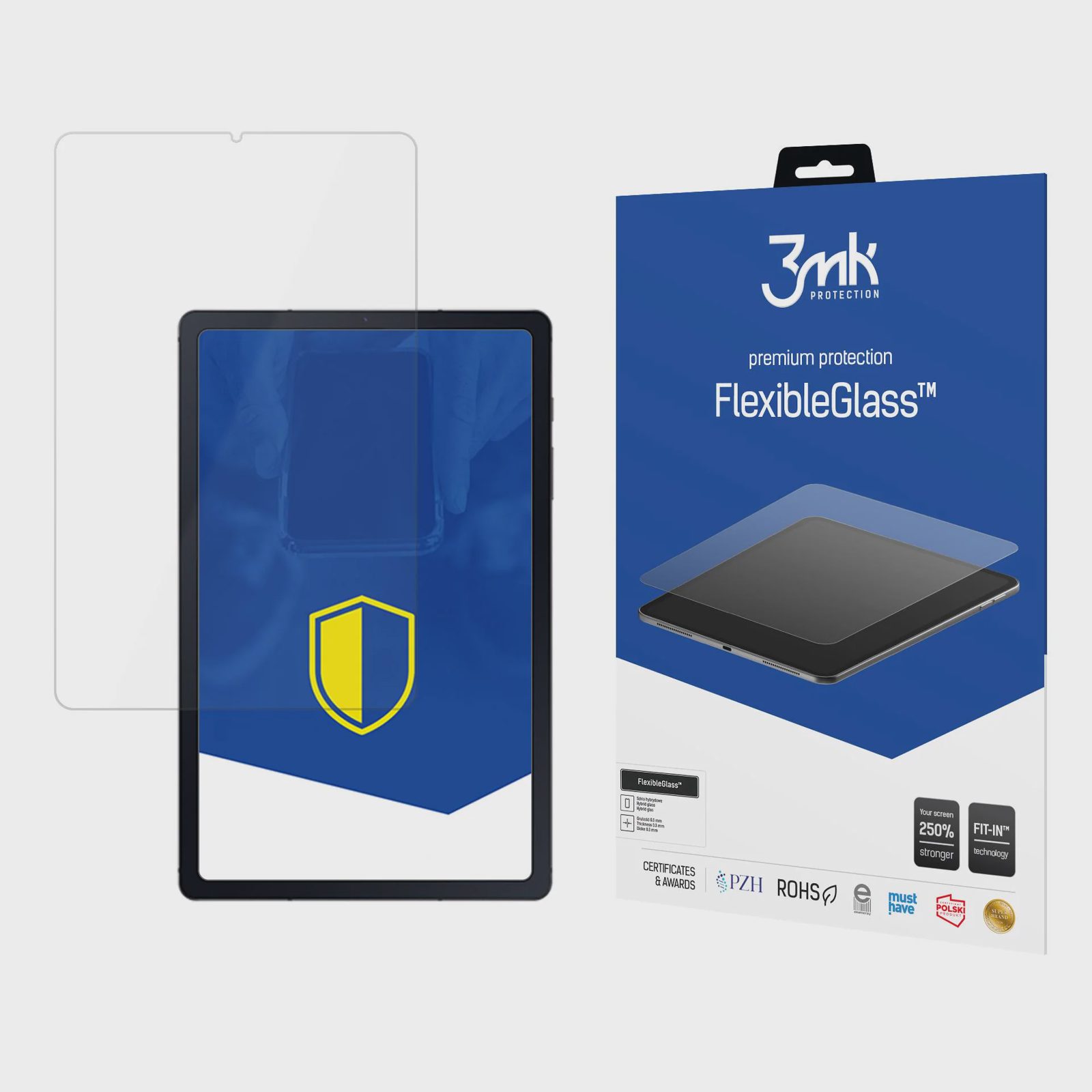 3mk FlexibleGlass™ hybridglas till Samsung Galaxy Tab S6 Lite 2020–2022
