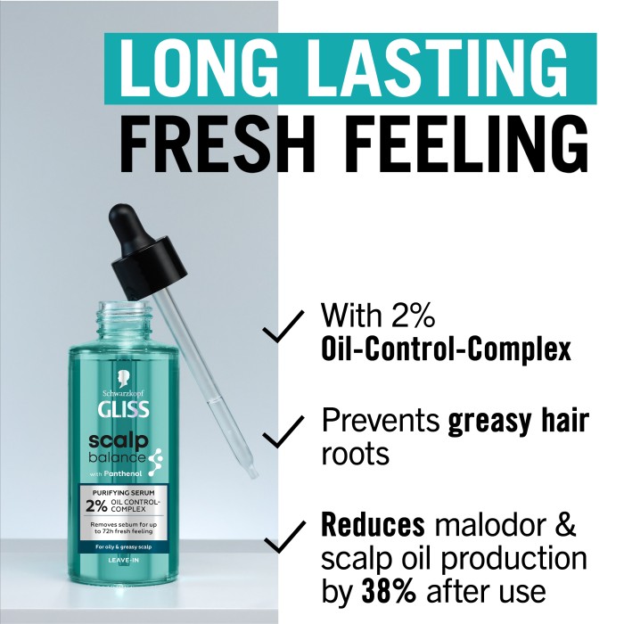 Schwarzkopf Gliss Scalp Balance Purifying Serum 100 ml, bild 3