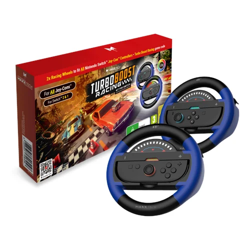 Maxx Tech - Turbo Boost Racing Kit - Nintendo Switch 1 & 2