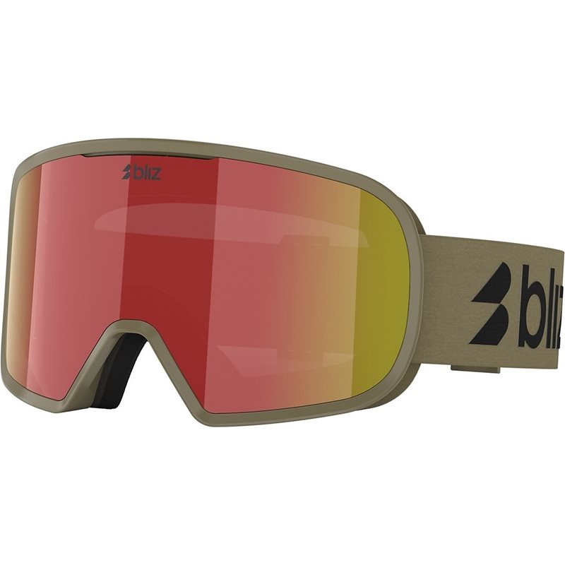 Bliz G002 Matte Camo Green / Brown W Red Mult