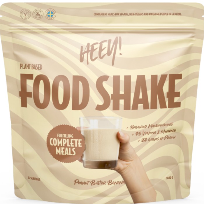 Heey! Vegan Food Shake Peanut Butter Banan 1400 g