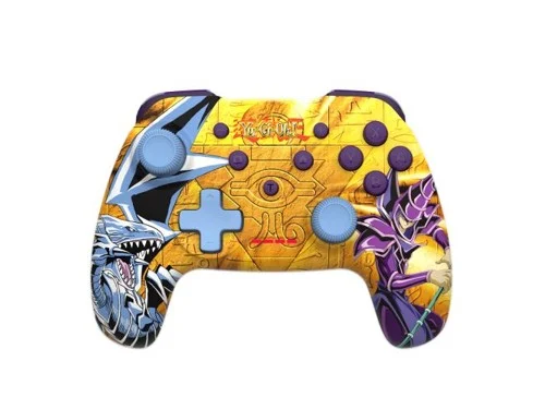 Freaks And Geeks - Yu-Gi-Oh! - Wireless Controller for Switch ans PC Dark Magician vs Blue-Eyes White Dragon, bild 2