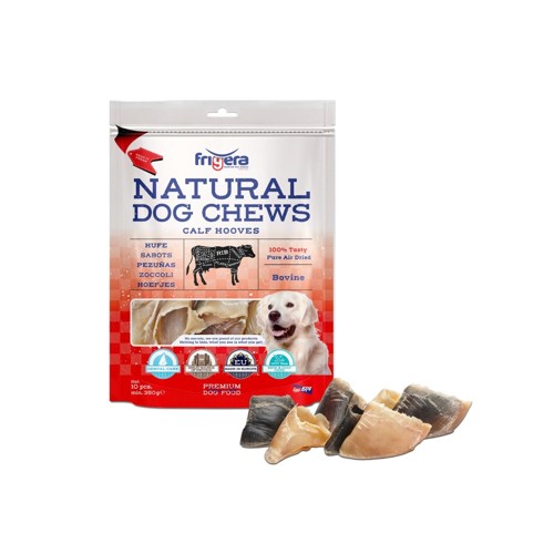 Frigera - Natural Dog Chews - Calf Hooves - 10 pcs