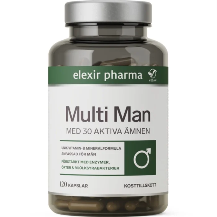 Elexir Pharma Multi Man 120 kapslar